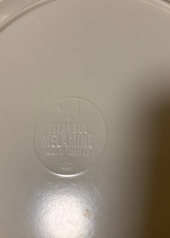 Eski melamin tabaklar - Görsel 3