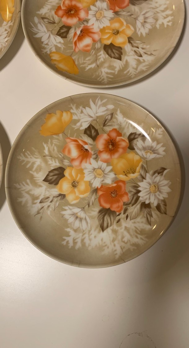 Eski melamin tabaklar - Görsel 2