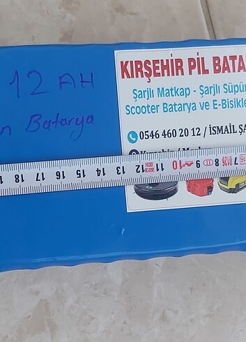 48v 12 AH LİON BATARYA
