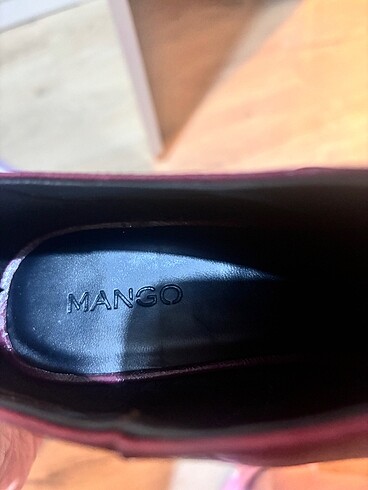40 Beden bordo Renk Mango Bilek Bot