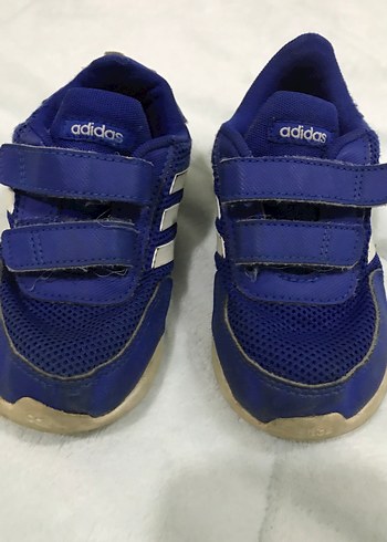 Adidas Erkek Çocuk Mavi Adidas Cırtlı Spor Ayakkabı