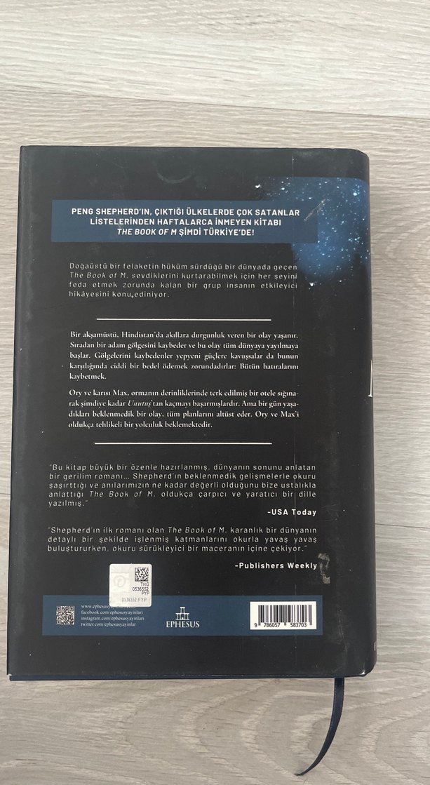 The Book of M - Peng Shepherd - Görsel 2