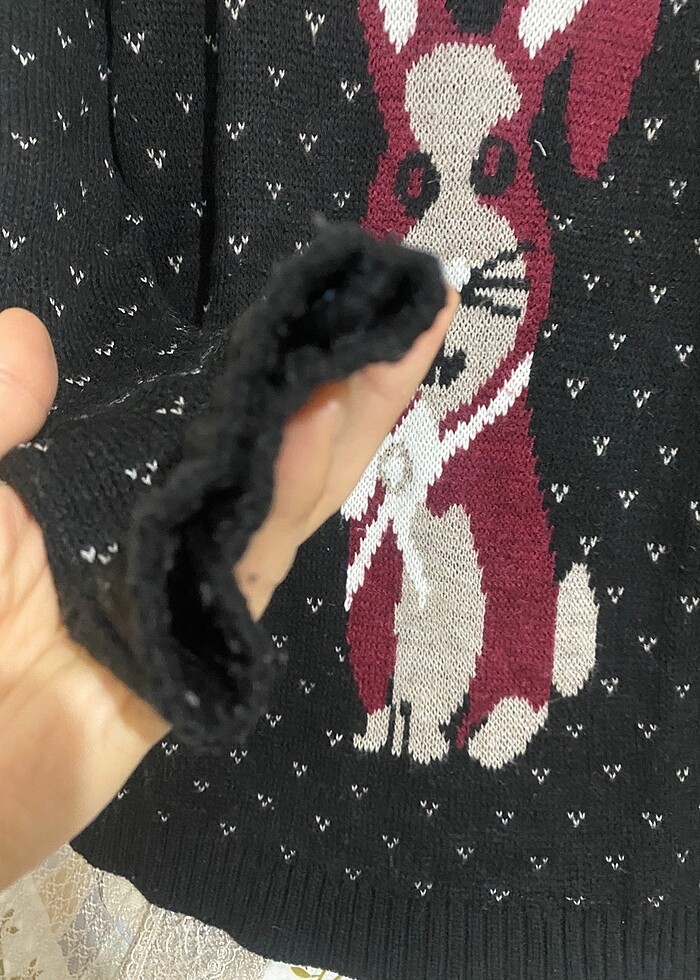 Yünlü kazak - Görsel 3