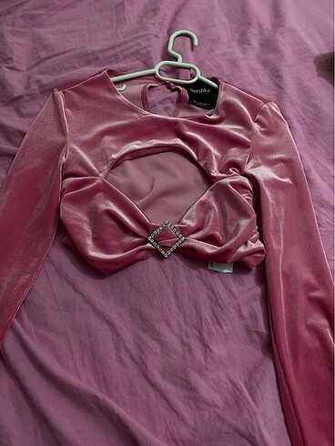 Bershka tasli crop