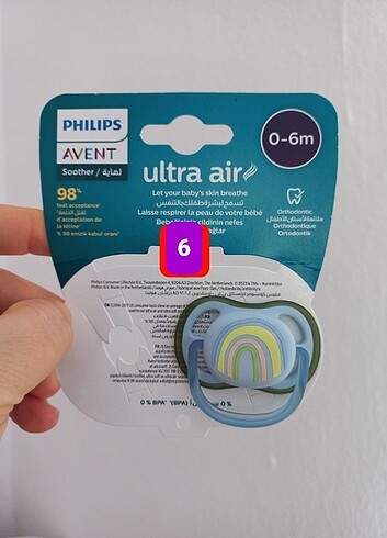 Philips Avent 0-6 ve 6-18 emzik