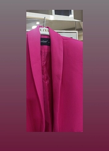 Diğer M bedenine uygun pembe ceket