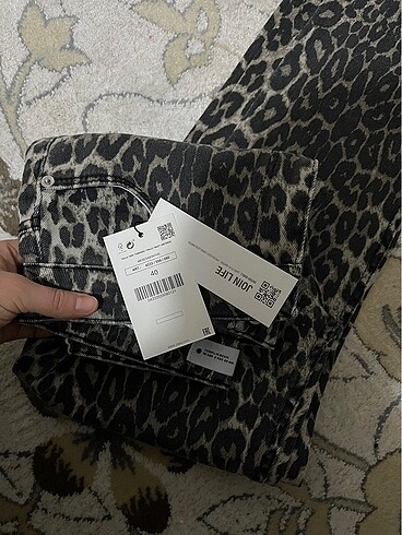 l Beden Leopar pantolon