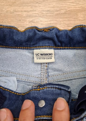 8 Yaş Beden Lc Waikiki Erkek Çocuk Mavi Denim Pantolon