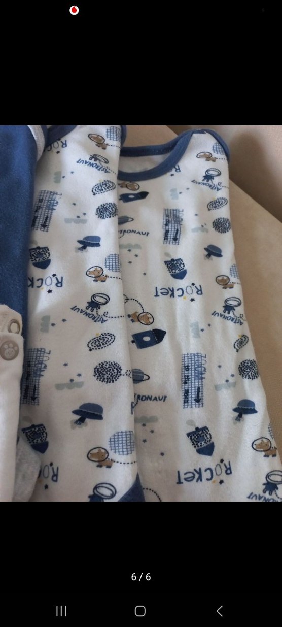 Bebek Erkek Kolsuz Pamuklu Çıtçıtlı Body - Görsel 3