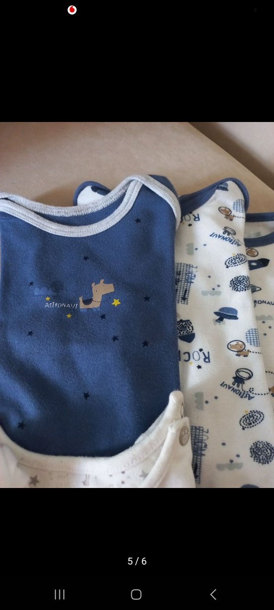 Bebek Erkek Kolsuz Pamuklu Çıtçıtlı Body - Görsel 4