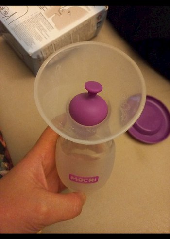 Mor Pastel Göğüs Pompası - Görsel 2