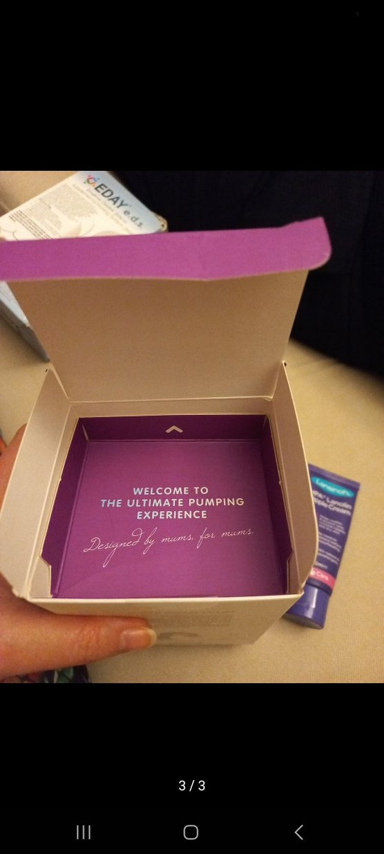 Mor Pastel Göğüs Pompası - Görsel 3