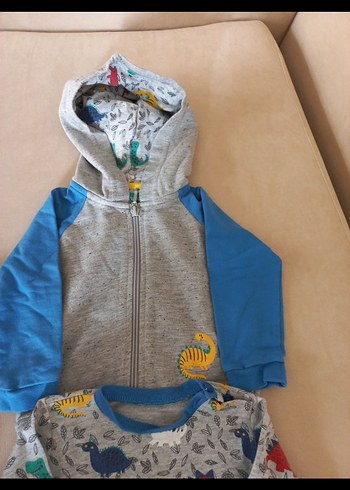 Erkek Bebek Pamuklu Sokak Stili Kıyafet Seti - Görsel 6