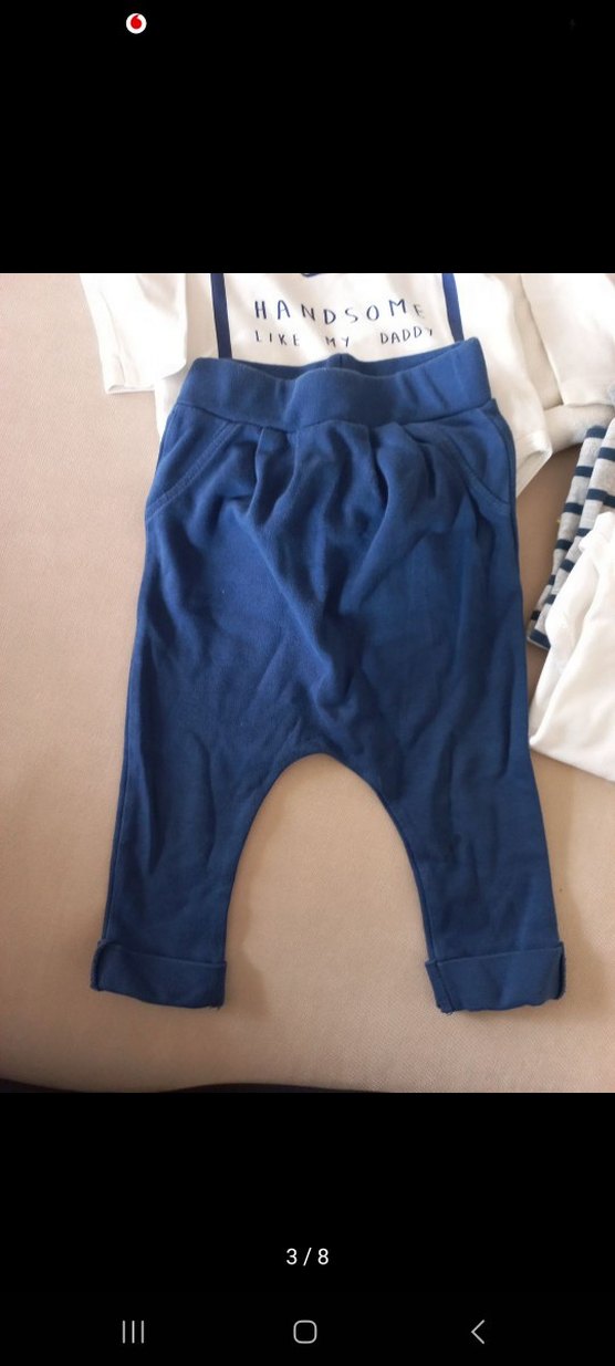 Erkek Bebek Pamuklu Sokak Stili Kıyafet Seti - Görsel 3