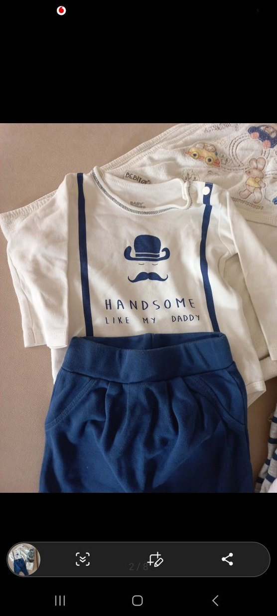 Erkek Bebek Pamuklu Sokak Stili Kıyafet Seti - Görsel 2