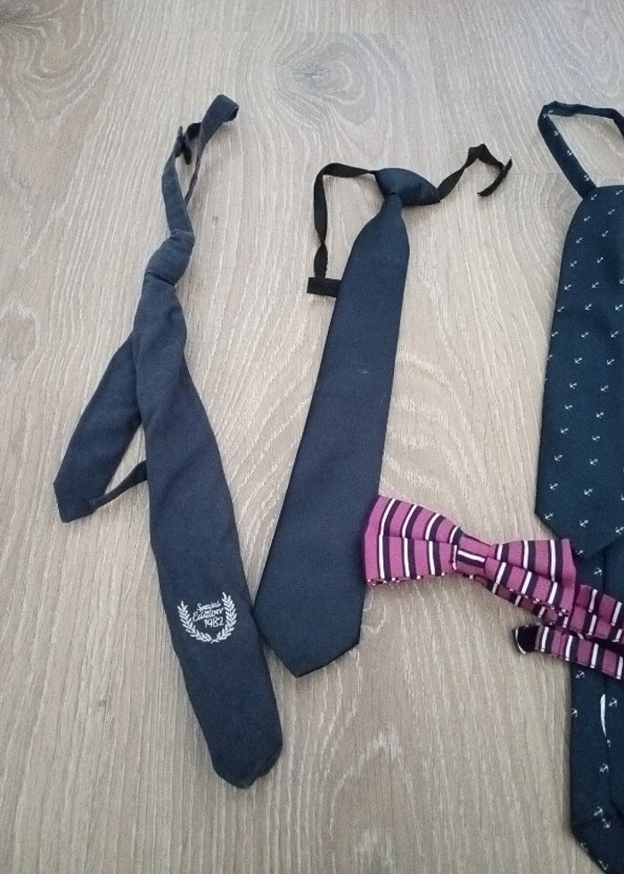 Çocuk kravat papyon - Görsel 3