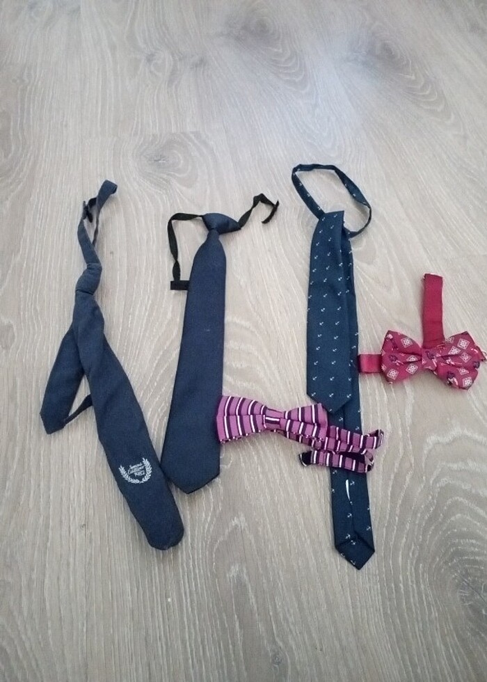 Çocuk kravat papyon - Görsel 4