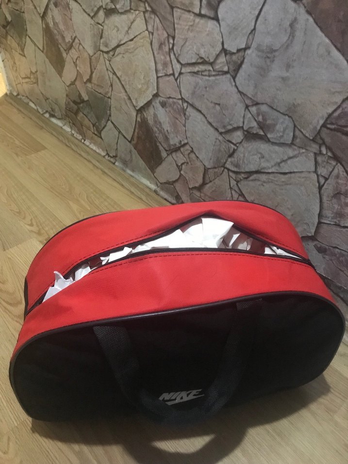 Nike Fermuarlı  Spor Çantası(Renkleri mevcuttur) - Görsel 5