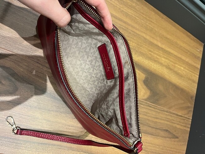  Beden bordo Renk Michael Kors El Çantası