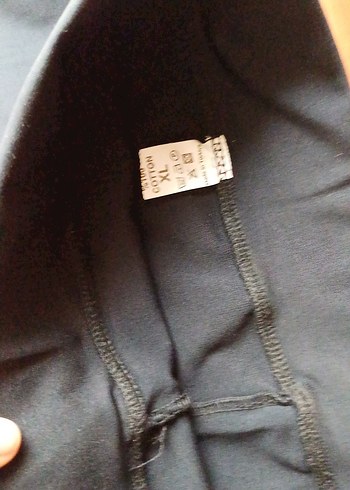 Siyah Biker  Şort - Görsel 3