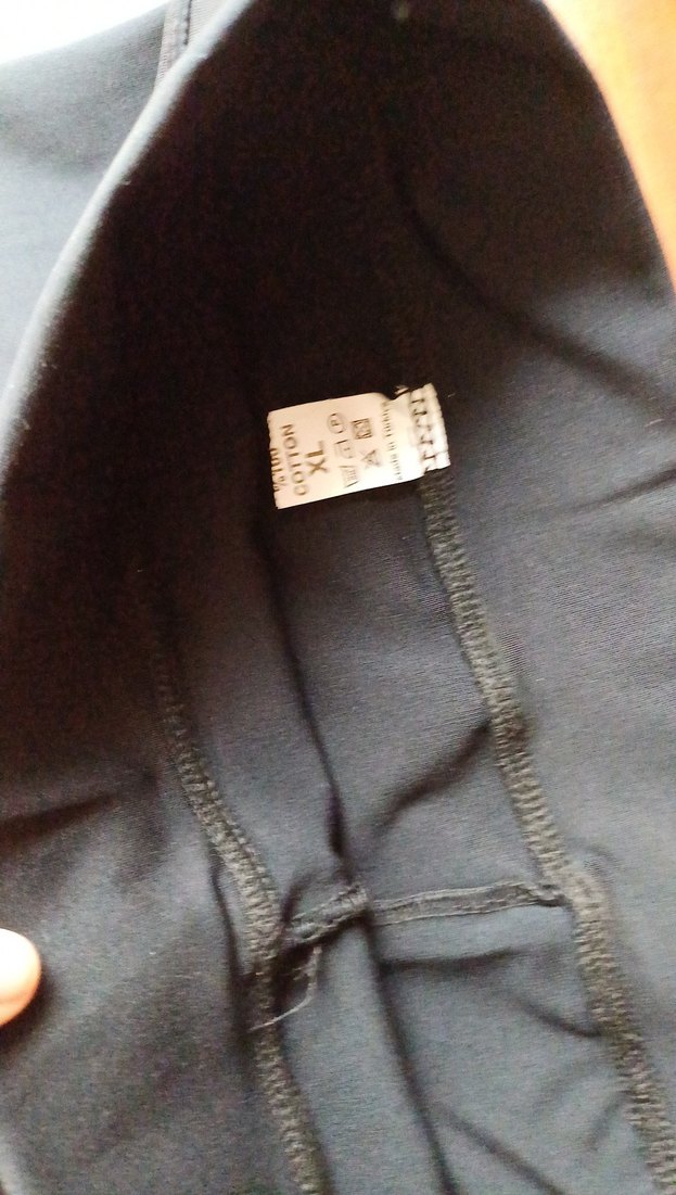 Siyah Biker  Şort - Görsel 3