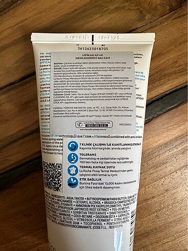 Beden Renk La Roche Posay Lipikar Baume AP+M 200 ml