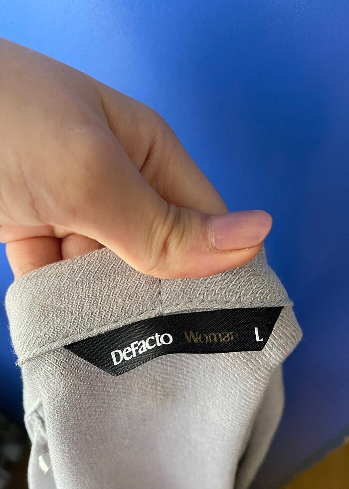 Defacto Kadın L Beden Gömlek - Görsel 4