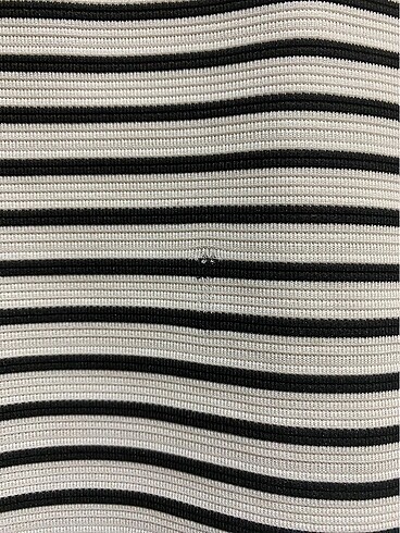 Siyah Beyaz Çizgili Ceket - Görsel 5
