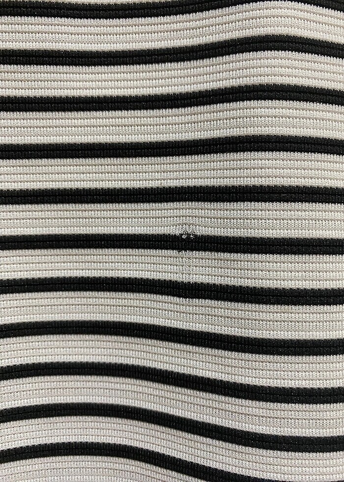 Siyah Beyaz Çizgili Ceket - Görsel 5