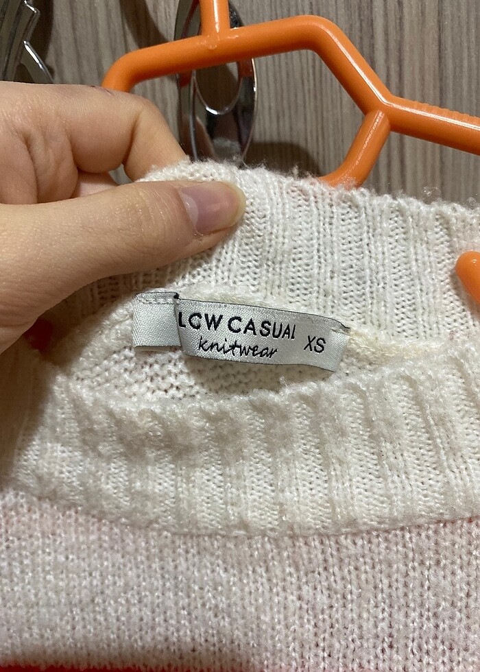 LC Waikiki Renkli Çizgili Kazak - Görsel 3