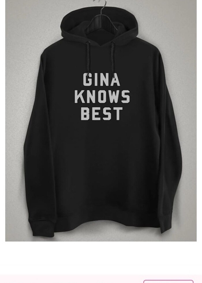 Gina Knows Best Siyah Sweatshirt - Görsel 4