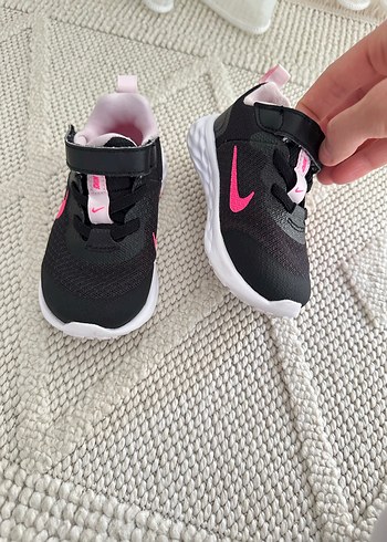 Kız Çocuk Siyah Pembe Spor Ayakkabı - Görsel 2