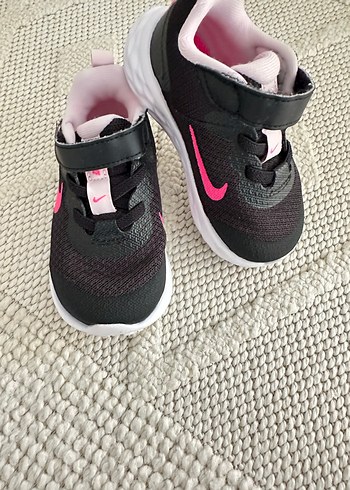 Kız Çocuk Siyah Pembe Spor Ayakkabı - Görsel 8