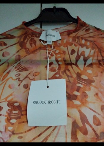 Rhodochrosite marka Desenli Uzun Kollu - Görsel 3