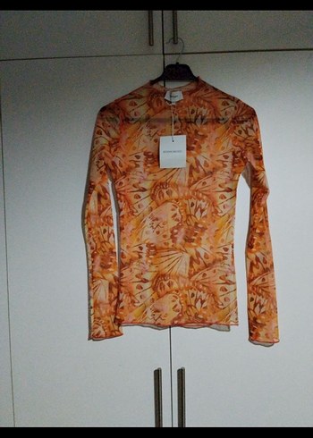 Rhodochrosite marka Desenli Uzun Kollu - Görsel 2