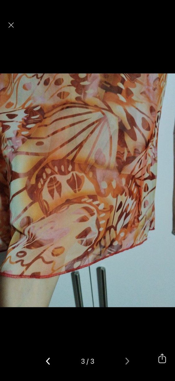 Rhodochrosite marka Desenli Uzun Kollu - Görsel 4