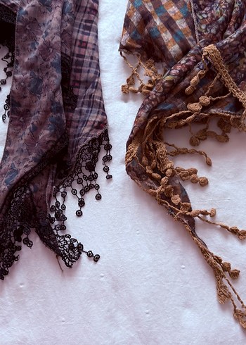 Altı adet  Bohem Kadın Şal - Görsel 7