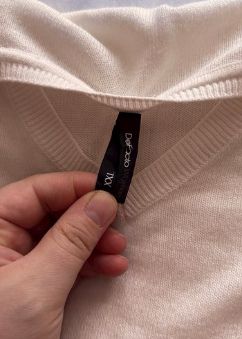 DeFacto V Yaka Kadın Kazak - Görsel 2