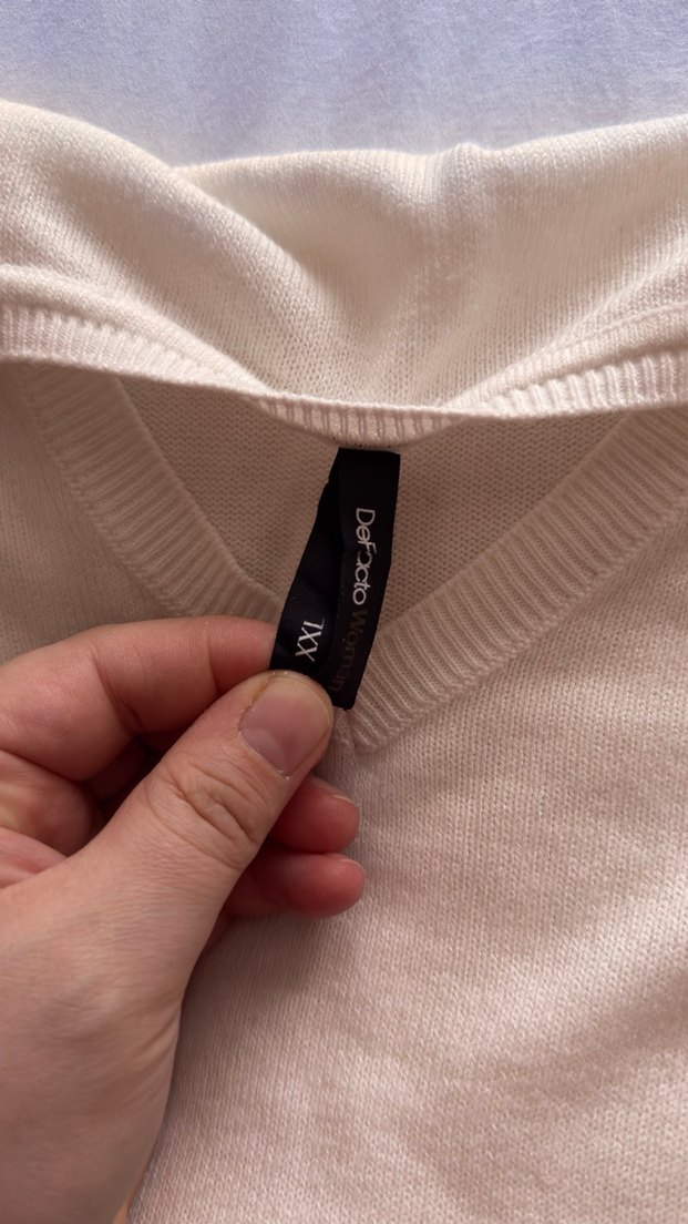 DeFacto V Yaka Kadın Kazak - Görsel 2