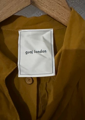 Kadın balon kol hardal sarısı gömle - Görsel 8