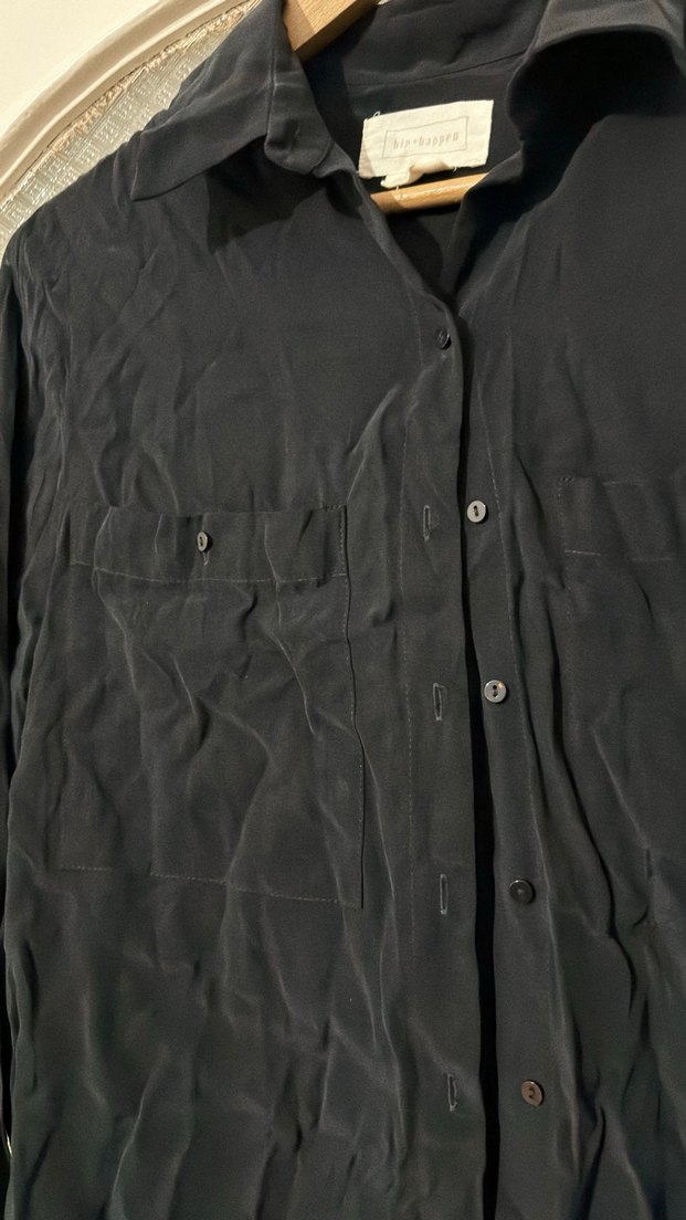 Hip+happen marka Siyah  Kadın Gömlek - Görsel 4