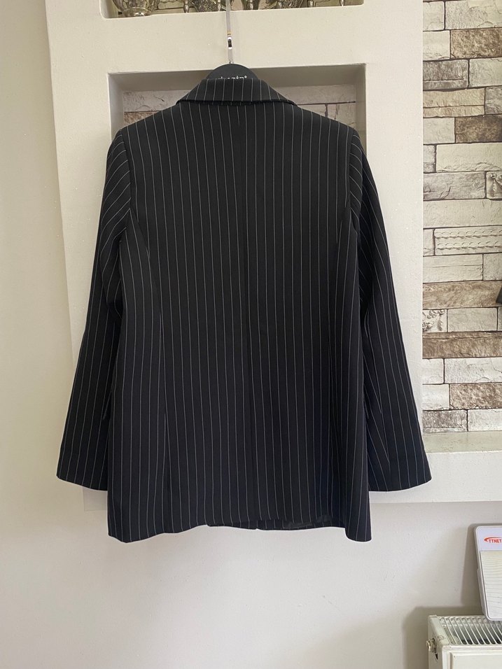 Siyah Blazer Ceket - Görsel 3