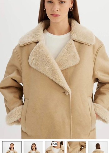 Peluş mont - Görsel 4