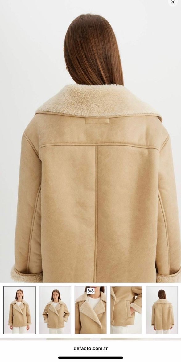 Peluş mont - Görsel 5