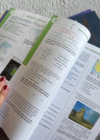 BİLFEN yayincilik 9.sinif coğrafya soru bankası - Görsel 3