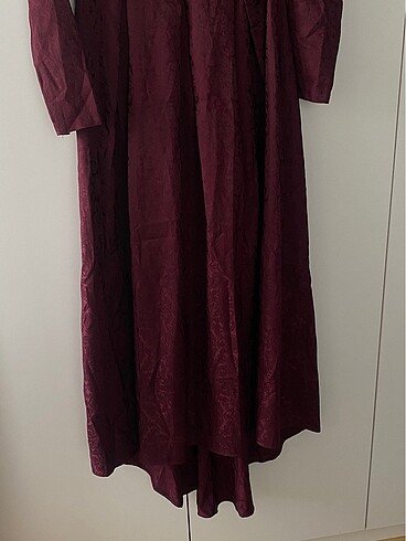 42 Beden bordo Renk elbise