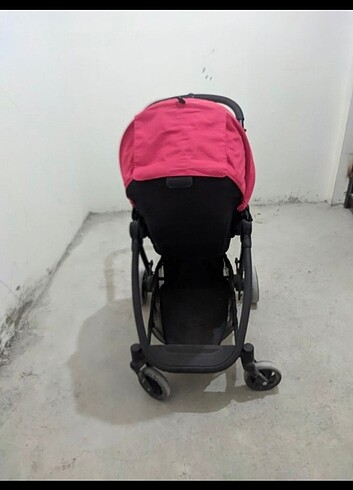 0 - 13 kg Beden kırmızı Renk Kraft Bukle Bebek Arabası