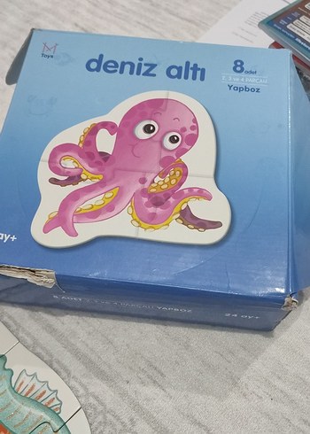 Renkli Çocuk Yapboz Seti - Görsel 2