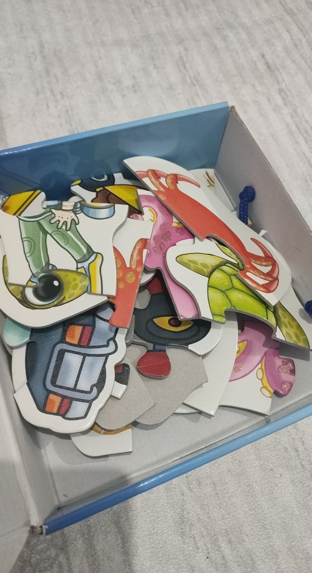 Renkli Çocuk Yapboz Seti - Görsel 3