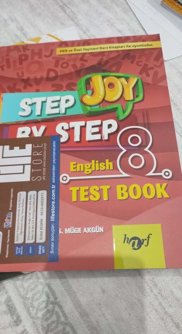 Joy Step By Step İngilizce Sınav Hazırlık Kitabı - Görsel 3